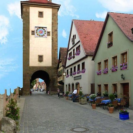Hotel Restaurant Cafe Uhl Rothenburg ob der Tauber Zewnętrze zdjęcie